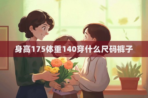 身高175体重140穿什么尺码裤子  第1张