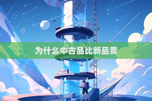 为什么中古品比新品贵