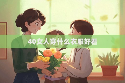 40女人穿什么衣服好看