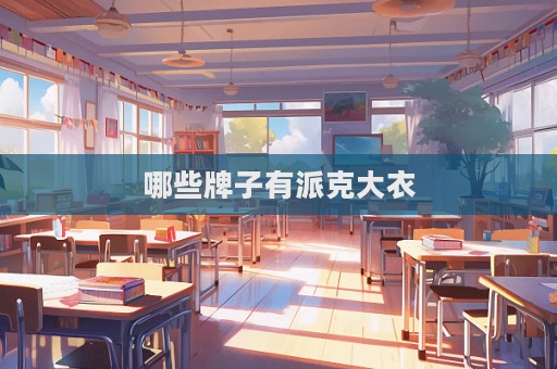 哪些牌子有派克大衣
