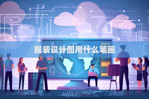 服装设计图用什么笔画