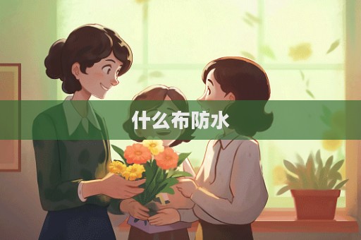 什么布防水