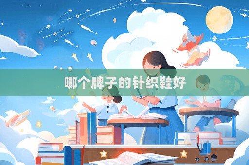 哪个牌子的针织鞋好