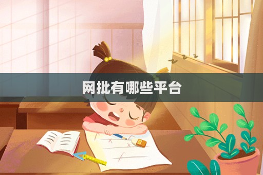 网批有哪些平台