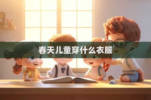 春天儿童穿什么衣服
