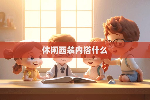 休闲西装内搭什么