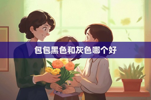 包包黑色和灰色哪个好