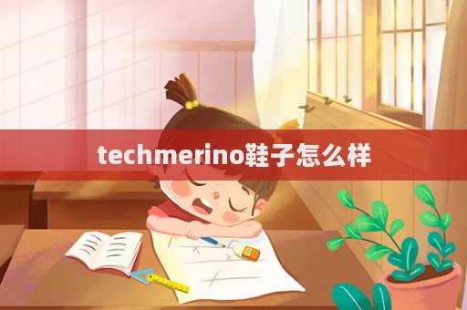 techmerino鞋子怎么样