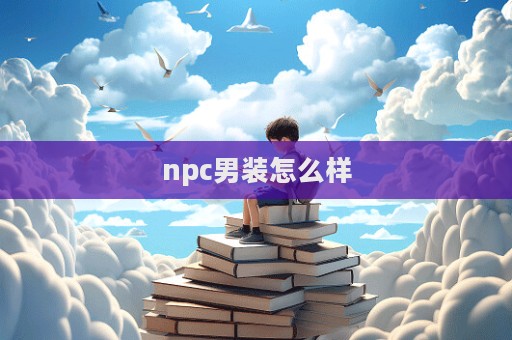 npc男装怎么样