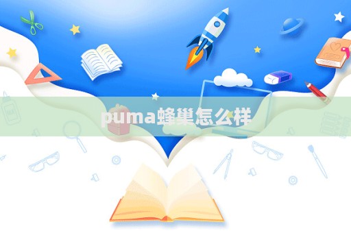 puma蜂巢怎么样